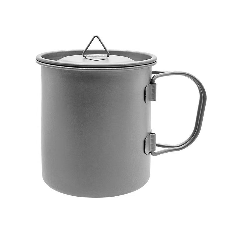 Pure titanium mug